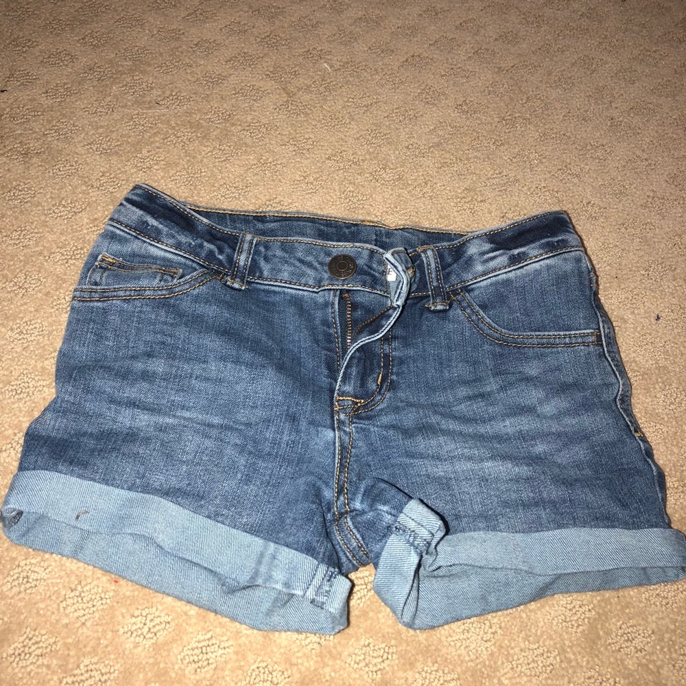7/8 kids Cherokee jean shorts